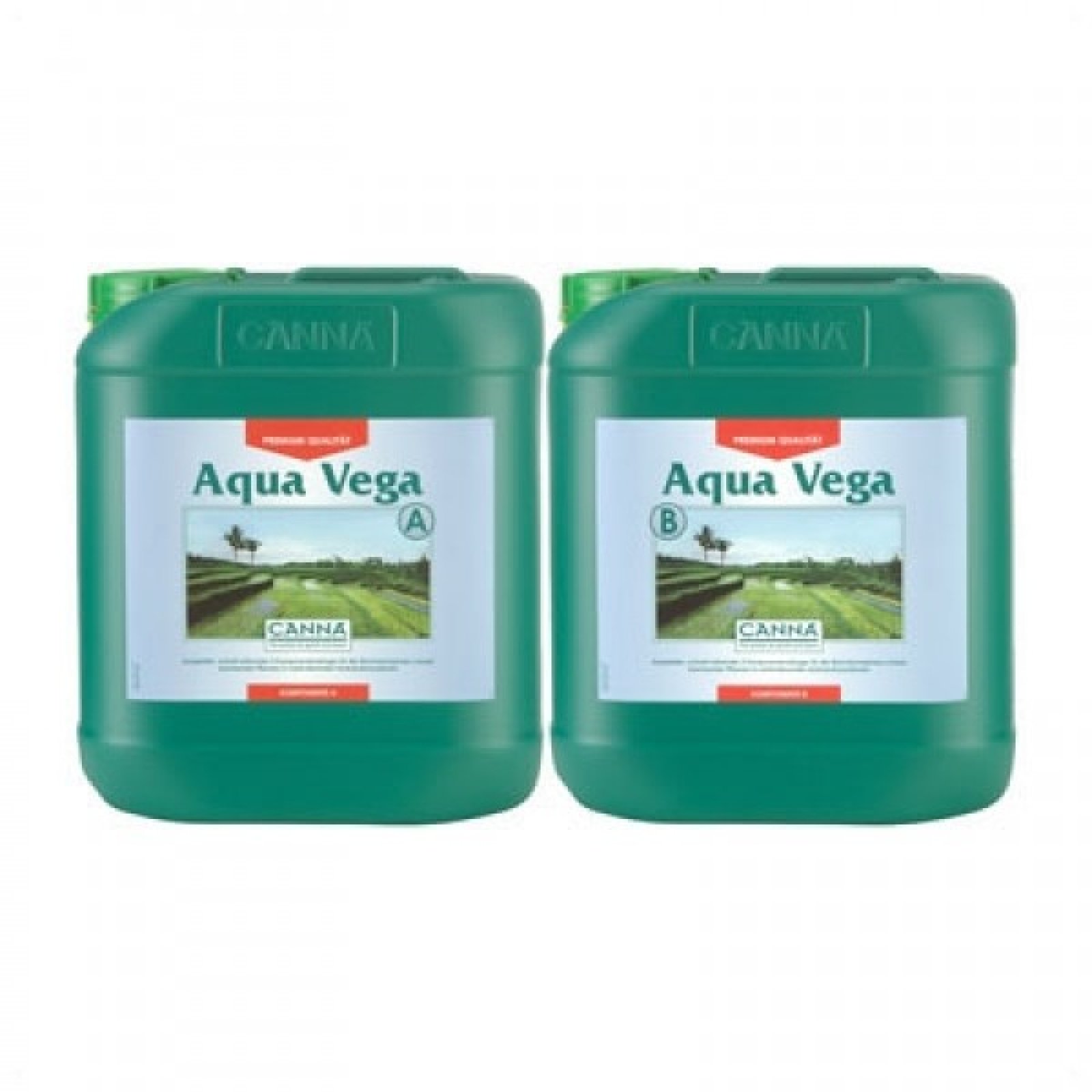 Canna Aqua Vega A + B 5 Liter Kaufen - Growshop Smilinggreen.de